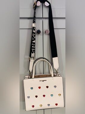 KARL LAGERFELD PARIS Maybelle Sarchel Retail $228